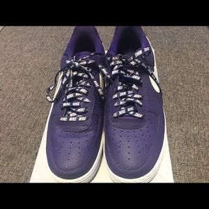 Nike Air Force 1 Low NBA Court purple Size 9.5